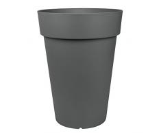 Emsa City Classic Pot à Fleurs pour Balcon, Bleu Vieilli 50 x 66 cm Granite