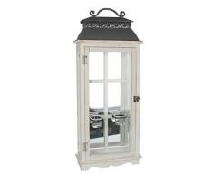 MICA Decorations 132536 Neston Lanterne Blanc
