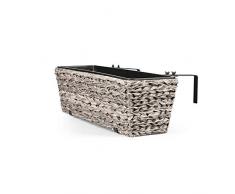 Vanage - Pots de Fleurs / Plantes - Jardinière en plastique - Pour lintérieur et lextérieur - Parfaite pour lEntrée, Jardin, Balcon ou Terasse - Design classe et intemporel !