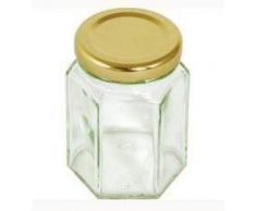 Nutleys Lot de 72 bocaux à Confiture hexagonaux 110 ML