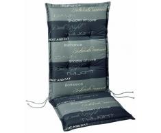 Best 04351235 Coussin 2 éléments pour transat Motif 1235 144 x 50/47 x 40 x 7 cm