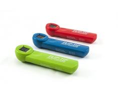 Charcoal Companion Cc4089 Flip Pointe Thermomètre digital – Multicolore