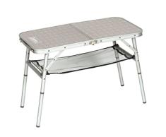 Coleman Petite table Rectangulaire de Camping Mini Camp Table avec filet de rangement - 2 Personnes