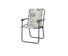 Best 93247023 Chiemsee Ensemble de 4 chaises pliantes Bleu