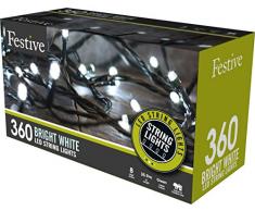 FESTIVE Lampes LED avec Multifonction 360 Blanc