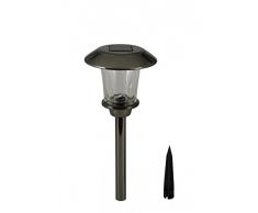 Luxform Princeton Lampe Solaire à LED Noir