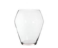 MICA Decorations 1007808 Iris Vase Transparent