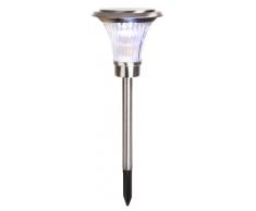 Best Season LED Solar Pathlights - Argent