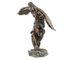 Design Toscano QL1850 Sculpture de Danseur-Aigle, Vert, 12,5 x 29 x 30,5 cm