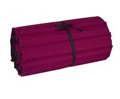 JARDIN PRIVE Colors Matelas Ondulo Nomade, Framboise, 174 x 60 x 5 cm