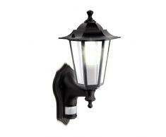 Luceco Lanterne décorative extérieure 6 vitres Noir