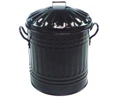 Parasene Cbin01blkt 25,4 cm Mini Poubelle et Couvercle – Noir
