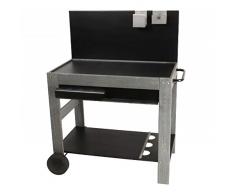 VERYCOOK Desserte en Bois avec crédence