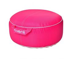 Jilong Piscine Pouf avenli Garden Pouf II, Design Coussin dassise Gonflable, imperméable, résistant aux UV et Anti moisissure, Rose