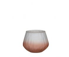 MICA Decorations 1009689 Miah Bougie Chauffe-Plat Rose