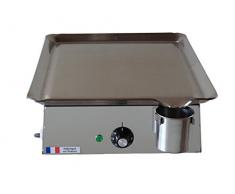Planchaelec 88501 Classic 400 Plancha Electrique Inox 40 x 45 x 16 cm