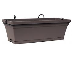 Poetic Jardin Odelia Jardinière avec Support, Taupe