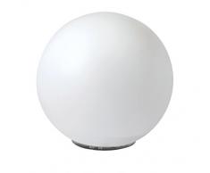 Dehner Living Lampe Solaire Boule en Verre véritable, Ø 30 cm, Aspect