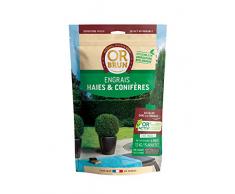 Or brun Engrais Haies et conifères granulés UAB, Sachet de 1,5kg, Non Applicable