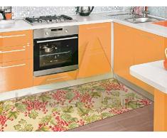 Catral 40020002 Tapis Cuisine et Couloir Fruits, Rouge, 2500 x 67 x 0.5 cm