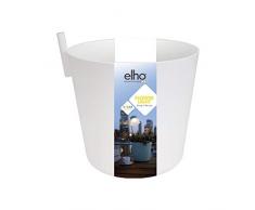 Elho Flower Light - Pot De Fleurs - Blanc - Extérieur - Ø 27 x H 61.5 cm