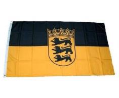 FahnenMax® Drapeau King Drapeau/Drapeau, Blanc, 150 x 90 cm, 16892