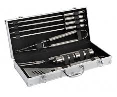 Cookin Garden Ac405 Valisette 9 Pcs : Fourchette, Pince, Spatule, 4 Pics, Sel & Poivre