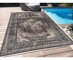 sunvibes Tapis Vintage 290X200 Cm, Anthracite, 290x200x30 cm