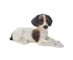 Design Toscano CF3446 Statuette Chiot Pointer, Multicolore, 14 x 35.5 x 18 cm