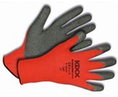 KIXX Handschuh Nylon/Polyurethan Manique, Rouge/Gris
