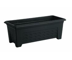 Emsa 505095 Terra Grande Jardinière, 80 x 35 x 30 cm, Anthracite