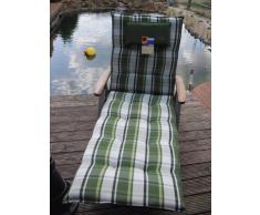 Sun Garden 10117745 90338–22 Inco Coussin pour chaise longue mi-panama