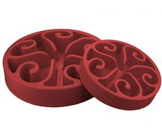 Holland Bol Ralentit Repas Eat Slow Live Longer Small-Rouge, 30 x 25 x 15 cm