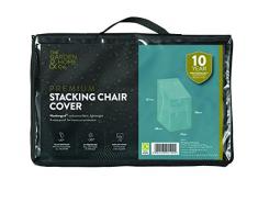 The Garden & Home Co Housse de Chaise, Noir