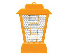 Le Buzz 5.9 x 24 x 35 cm Bug Zapper Lanterne (Tue Les guêpes, Mouches et moustiques, Suspendre ou Support dans la Maison ou Jardin, LED Lampe dinsectes, Alimenté par Batterie)
