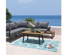 RED DECO Tapis dextérieur/intérieur réversible Galapagos 270 x 180 cm