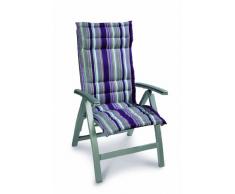 Best 04531042 Coussin Plat Bas Dossier pour Fauteuil Motif 1042 100 x 50 x 4 cm