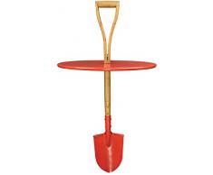 Esschert Ih036 Spade Table, Rouge