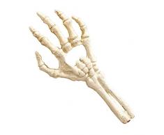 Design Toscano SP2707 Décapsuleur en forme de main de squelette Blanc Cassé 7,5 x 18 x 1,5 cm