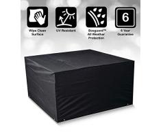 Housse de Protection pour Salon de Jardin rectangulaire 6 Places