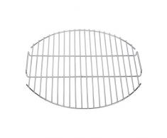 Sauvic 02862 Grille de Barbecue Rond Inoxydable 57 cm