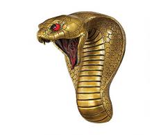 Design Toscano Déesse Cobra égyptienne Sculpture Murale, Multicolore, 30,5 x 28 x 40,5 cm