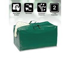 Bosmere P430 Protector Plus Sac de Coussin Housse réversible – Vert/Noir