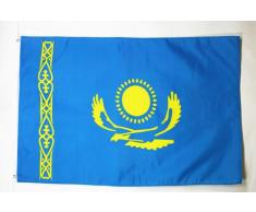 Flaggenking Drapeau du Kazakhstan - Multicolore - 150 x 90 x 1 cm - 16989