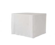 MAXCHIEF xXL90 Plain Nappe pour Table, 91.4 x 91.4 x 73.7 cm, Couleur Blanc