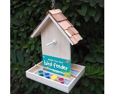 Garden Bazaar HB-9078DYO Mangeoire pour Oiseaux à Construire soi-même