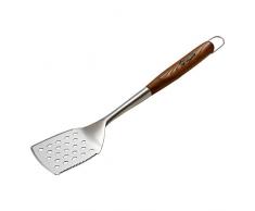 Tepro 8397 Advanced Spatule pour Barbecue avec Manche en Bois Argenté