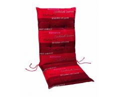 BEST 04201236 Modèle 1236 Coussin de Chaise à Haut Dossier 120 x 50 x 7 cm