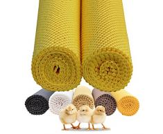 Ideal Direct Ltd Lot de 2 Rouleaux de Tapis antidérapants Motif Canards et Poussins