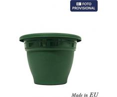 Squares 49652 Pot de Fleurs Vert 14 cm